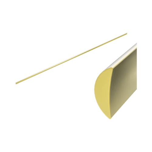NRSH401BG-Half-Round-Water-Seal-Rail-750mm-Brushed-Gold-Thumb.png Nero Half Round Water Seal Rail 750mm Brushed Gold - NRSH401BG