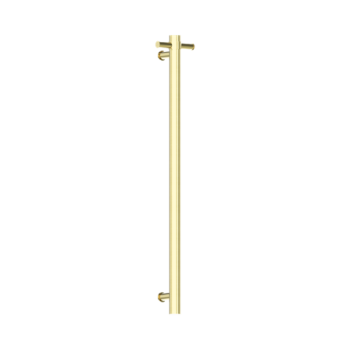 NRV900HBG-Heated-Vertical-Towel-Rail-Brushed-Gold-Thumb.png Nero Heated Vertical Towel Rail Brushed Gold - NRV900HBG