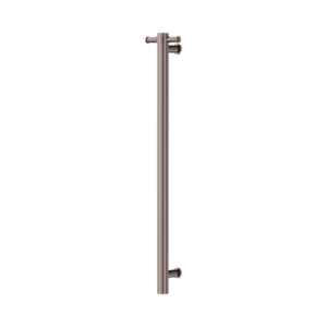 Nero Non-Heated Vertical Towel Rail 900mm Brushed Bronze - NRV901BZ