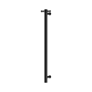 Nero Non-Heated Vertical Towel Rail 900mm Matte Black - NRV901MB