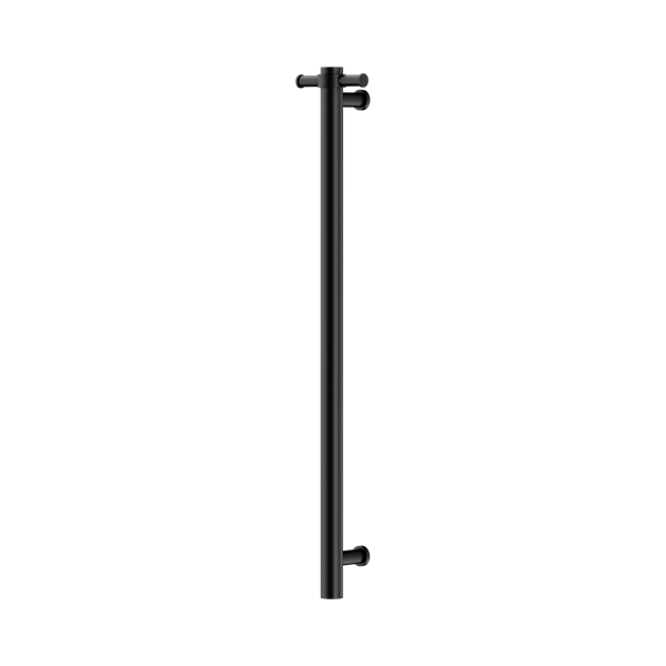 Nero Non-Heated Vertical Towel Rail 900mm Matte Black - NRV901MB