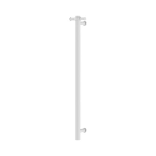 Nero Non-Heated Vertical Towel Rail 900mm Matte White - NRV901MW