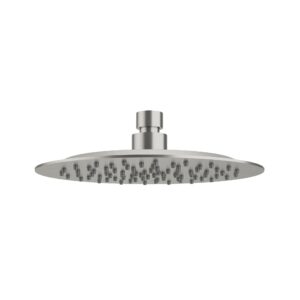 Amoza 200mm S/S Over Shower Head - Brushed Stainless Steel - S5086
