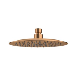 Amoza 200mm S/S Over Shower Head - Brushed Copper - S5086BC
