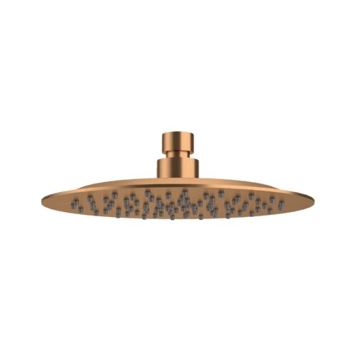 S5086BC.jpg Amoza 200mm S/S Over Shower Head - Brushed Copper - S5086BC