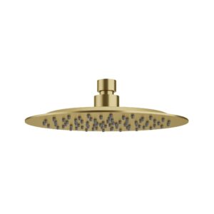 Amoza 200mm S/S Over Shower Head - Brushed Gold - S5086BG