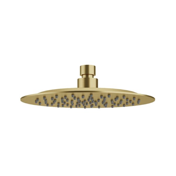 Amoza 200mm S/S Over Shower Head - Brushed Gold - S5086BG