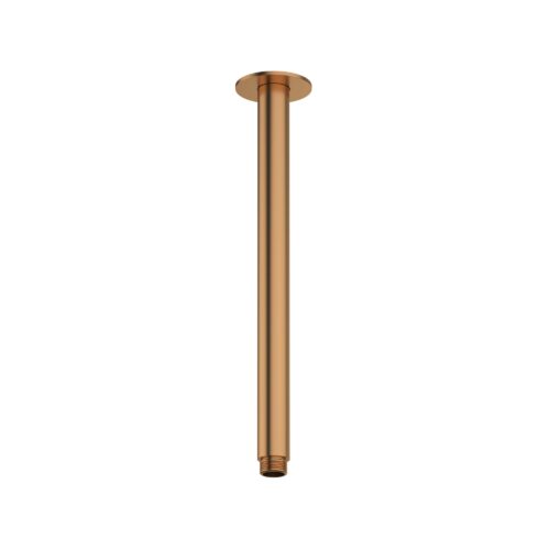 S5090-1BC.jpg Amoza 300mm Ceiling Shower Arm - Brushed Copper - S5090-1BC