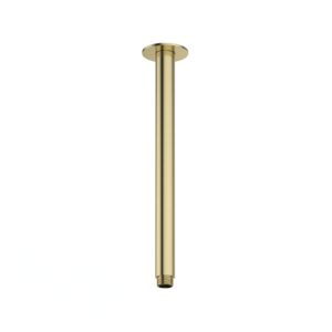 Amoza 300mm Ceiling Shower Arm - Brushed Gold - S5090-1BG