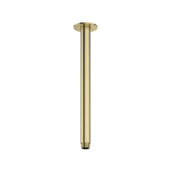 Amoza 300mm Ceiling Shower Arm - Brushed Gold - S5090-1BG