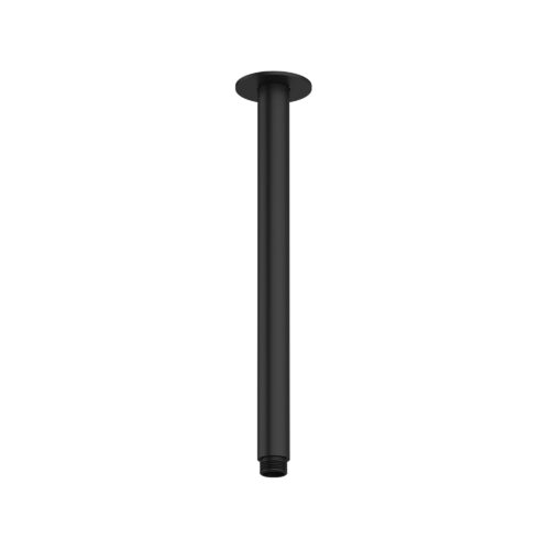 S5090-1MB.jpg Amoza 300mm Ceiling Shower Arm - Matt Black - S5090-1MB