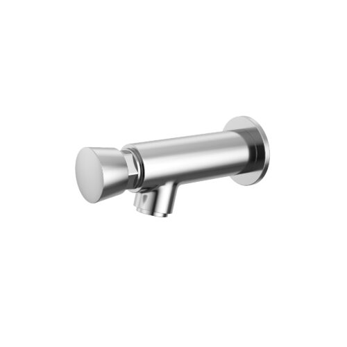 TP502.jpg Amoza DN15 7's Timed Flow Bib Tap LF - Chrome - TP502