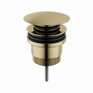 Amoza DN32/40Universal Pop Up Waste - Brushed Gold - W370BG
