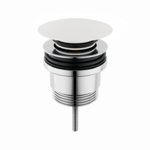 Amoza DN32/40Universal Pop Up Waste - White - W370WH