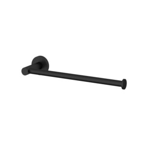 Amoza Towel Holder Matte Black - AC209MB